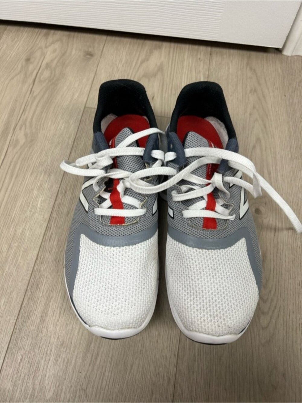New Balance Men’s 818‎ V2 Men’s Grey, White & Red Sneakers